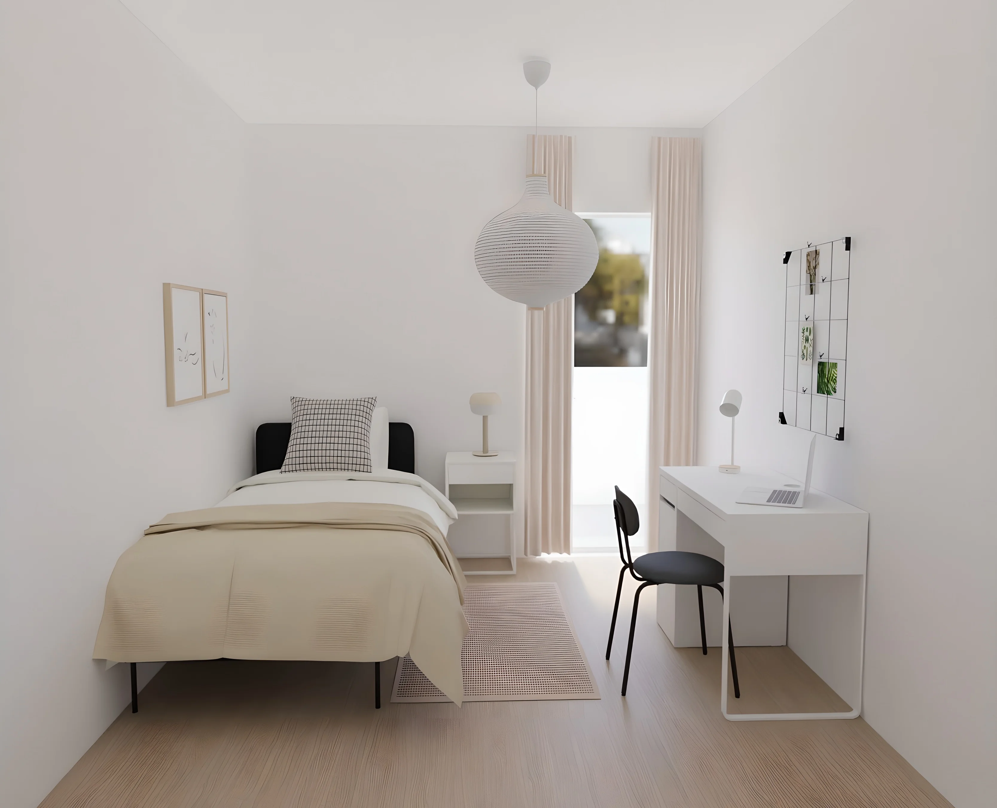 Dormitorio pequeño